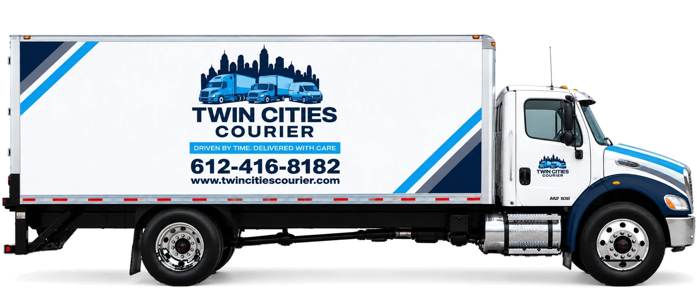 Twin Cities Courier 26-ft box truck